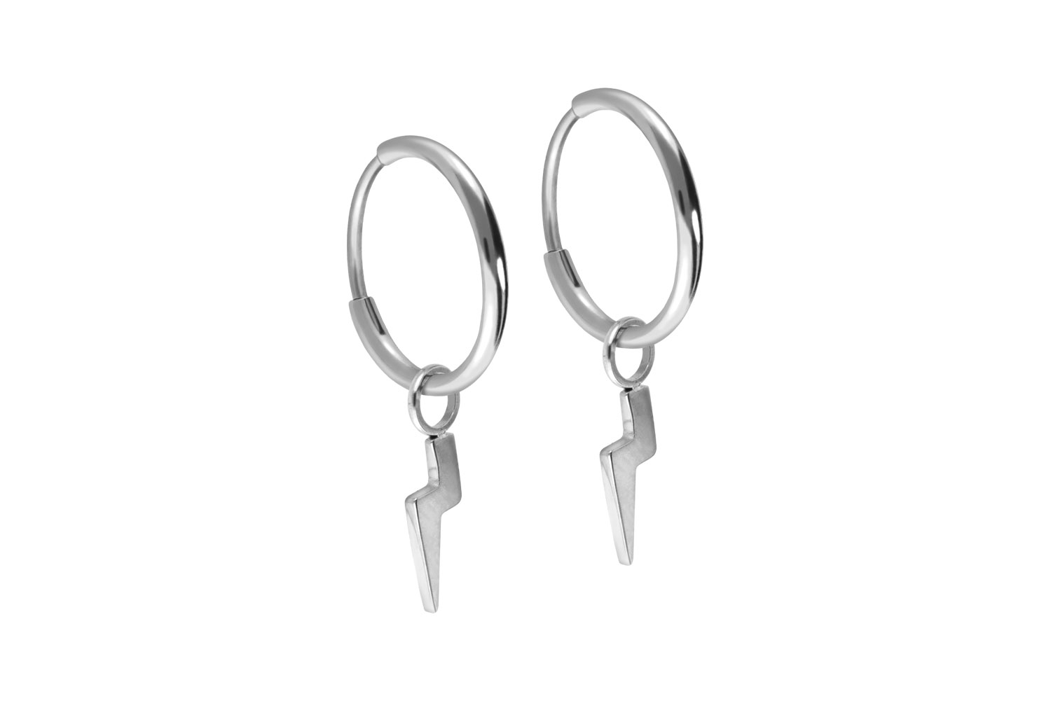 Titan Ohrclicker Creolen BLITZ von Piercingline